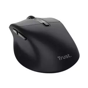 &divide; Mouse trust wireless zevo bt/2.4ghz 6 botones 1200-3200dpi recargable color negro.