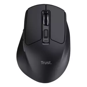 &divide; Mouse trust wireless niven bt/2.4ghz 7 botones silencioso 800-3200dpi recargable negro