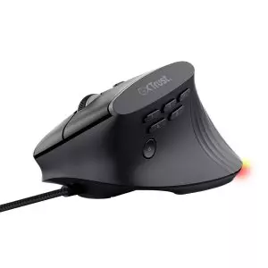 &divide; Mouse trust gaming  gxt 145 rexxa 10000dpi 6 botones programables iluminacion rgb negro
