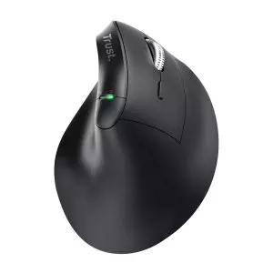 &divide; Mouse trust vyran wireless ergo 2400dpi 7 botones hyperscroll multidevice recargable usb-c negro