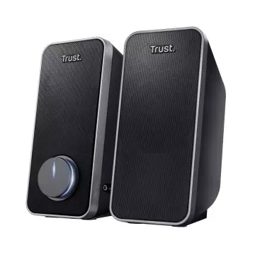 &divide; Altavoces trust arys 2,0 para pc/portatil con conexi?n audio 3,5mm y alimentacion usb 20179