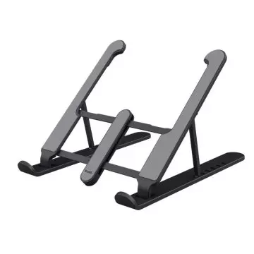 &divide; Soporte de portatil trust primo negro ligero y plegable