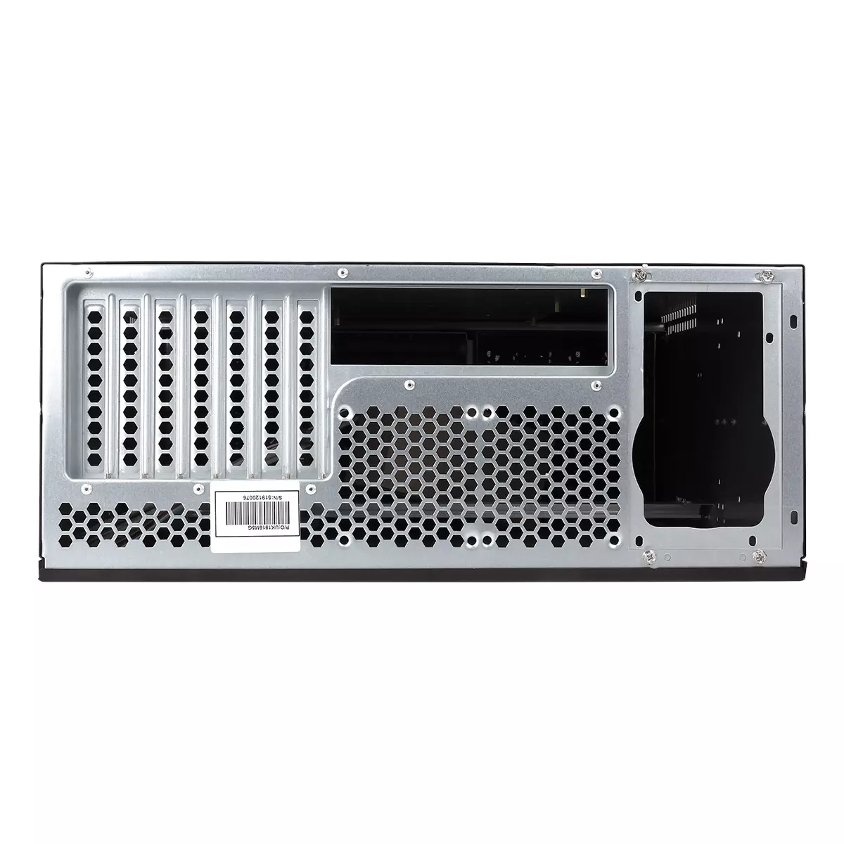 &divide; Caja rack 19 4u unykach uk4129 e-atx 3x5.25" 8x3.5" sin f.a atx cerradura negro