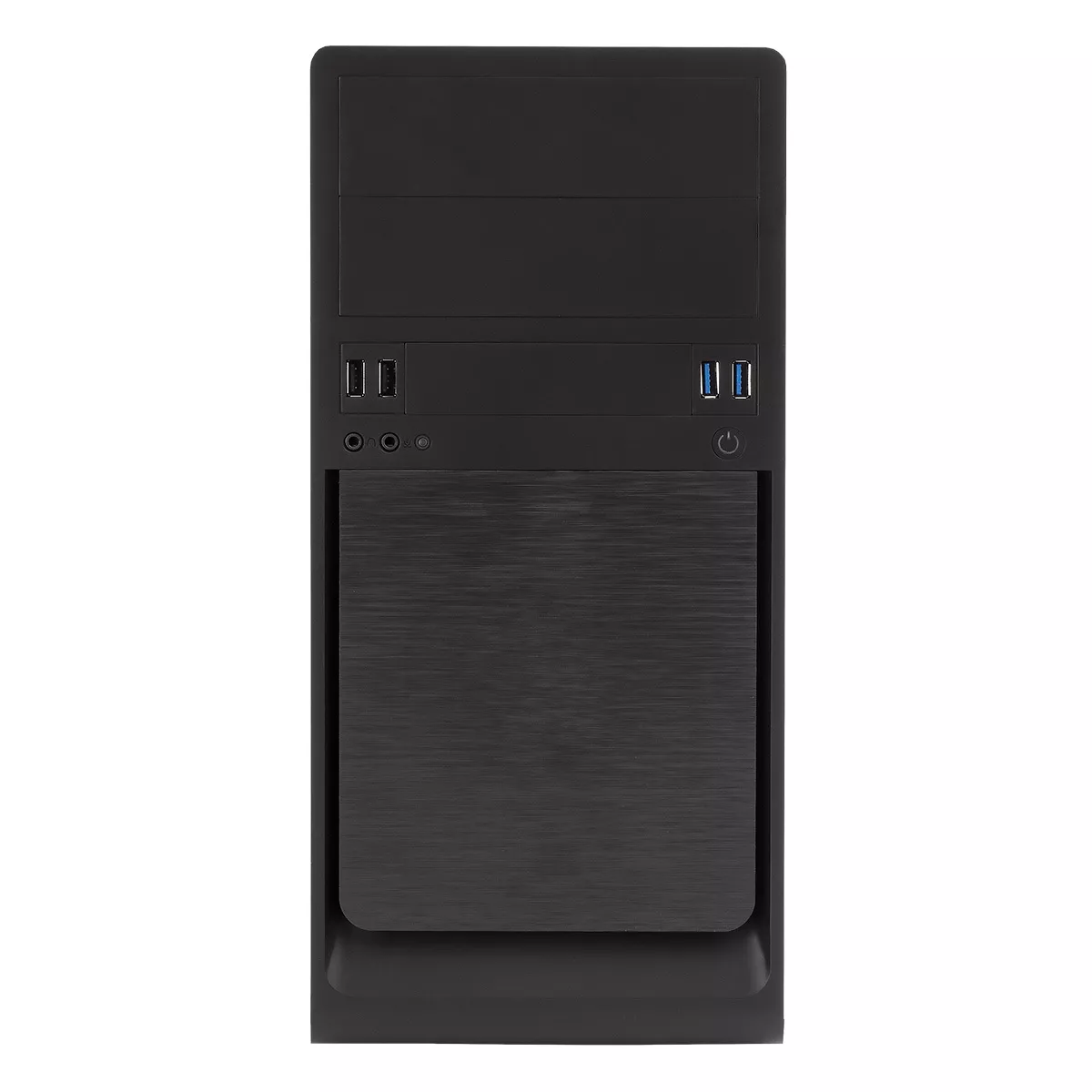 &divide; Caja microatx unykach matx uk6023 u3 color negro usb 2x2.0 2x3.0 incluye fuente de alimentacion