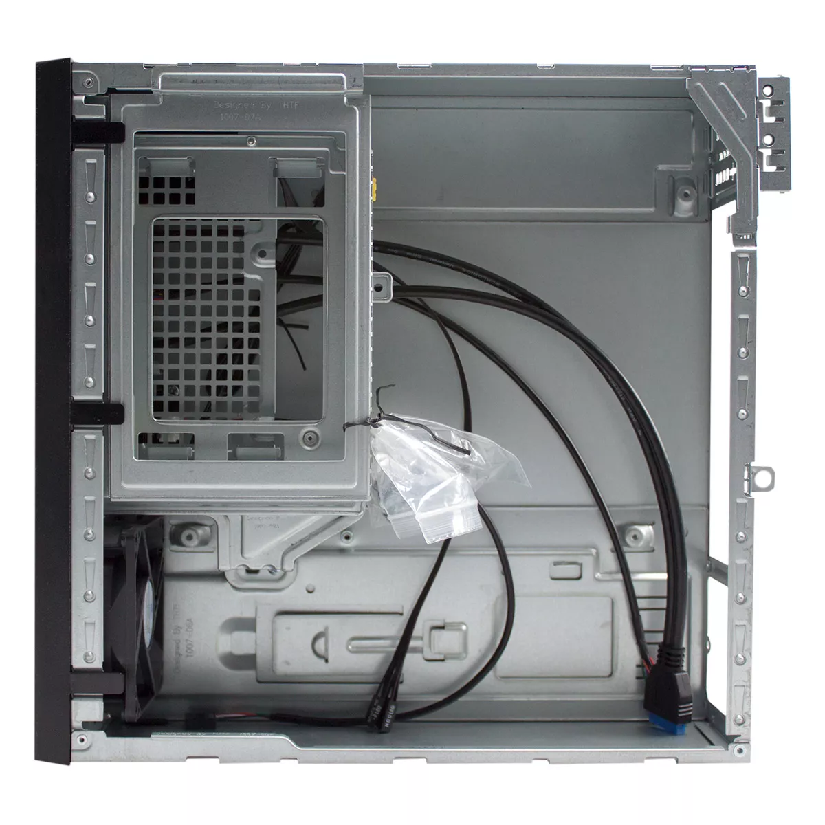 &divide; Caja itx unykach caviar 1k estructura compacta 2 bah?as internas pci hasta 160mm 2xusb 3.0 card read
