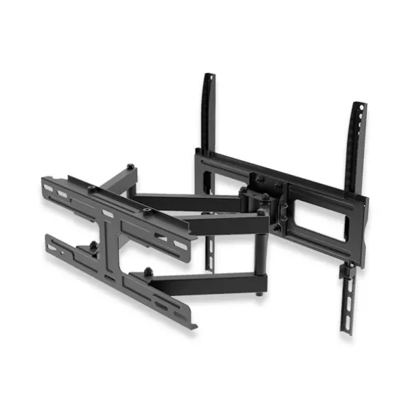 &divide; Soporte de pared orientable unyka uk740401 articulado de doble brazo 32-55" max. 50 kg vesa max. 400