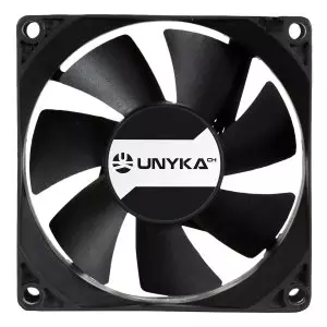&divide; Ventilador server unyka 80mm 8025mm doble bola 4pin 80.80.25