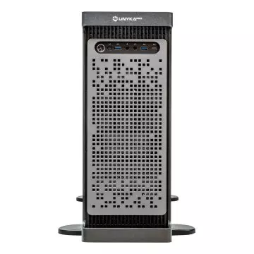 &divide; Caja rack 19 4u unykach uk80.40.630 atx 8x3.5"/2.5" hot-swap 2x2.5" sin f.a atx usb-c negro