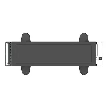 &divide; Caja rack 19 4u unykach uk80.40.630 atx 8x3.5"/2.5" hot-swap 2x2.5" sin f.a atx usb-c negro