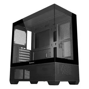 &divide; Caja atx unyka revelat gaming black frontal y lateral de vidrio templado 2usb3,0 1usb-c gen2