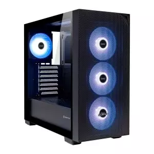 &divide; Caja e-atx unyka revelat mesh black 2x3.5" 2x2.5" 2xusb3.0 1xusb-c gpu 425mm