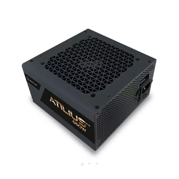 &divide; Fuente de alimentacion unyka 650w atilus 80plus bronze pfc activo ventilador 120mm ultra silcios