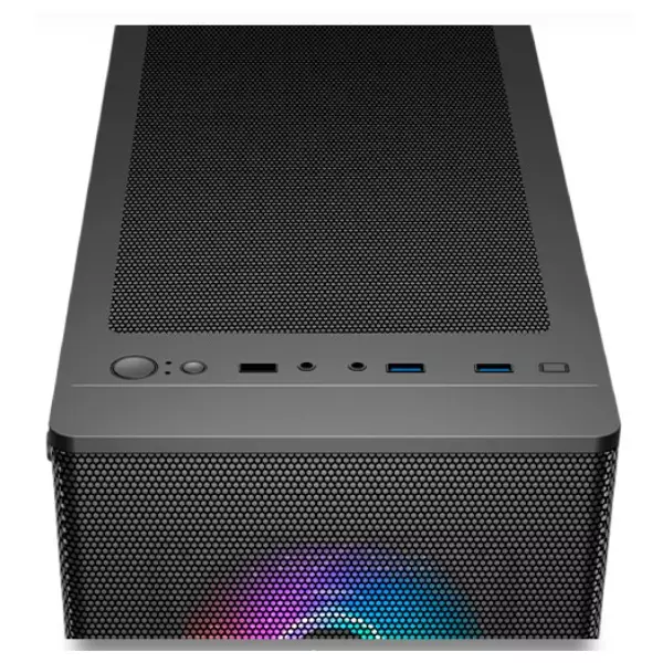 &divide; Caja atx unykach mir100 atx uk 511303 color negro panel lateral cristal templado 4v