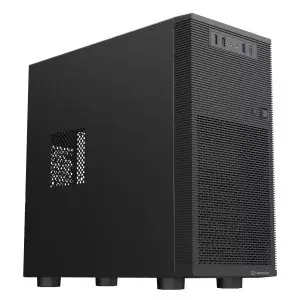 &divide; Caja micro atx unykach aero c15 uk52015 frontal rejilla f.a 500w max 150mm gpu max 295mm negro