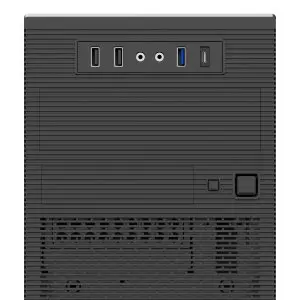 &divide; Caja micro atx unykach aero c15 uk52015 frontal rejilla f.a 500w max 150mm gpu max 295mm negro