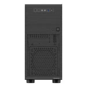 &divide; Caja micro atx unykach aero c15 uk52015 frontal rejilla f.a 500w max 150mm gpu max 295mm negro