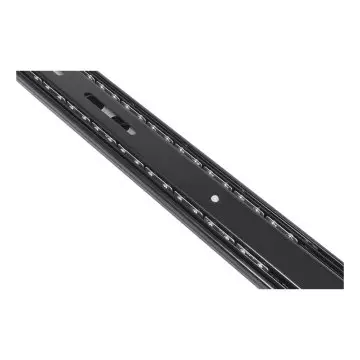 &divide; Kit de railes unykach 52094 para caja rack de 1u a 4u material acero pintado negro sistema telescopi