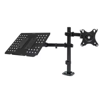 &divide; Soporte de mesa unyka uk710202 con soporte para port?til y 1 monitor  de 13" a 32"  vesa 100x100