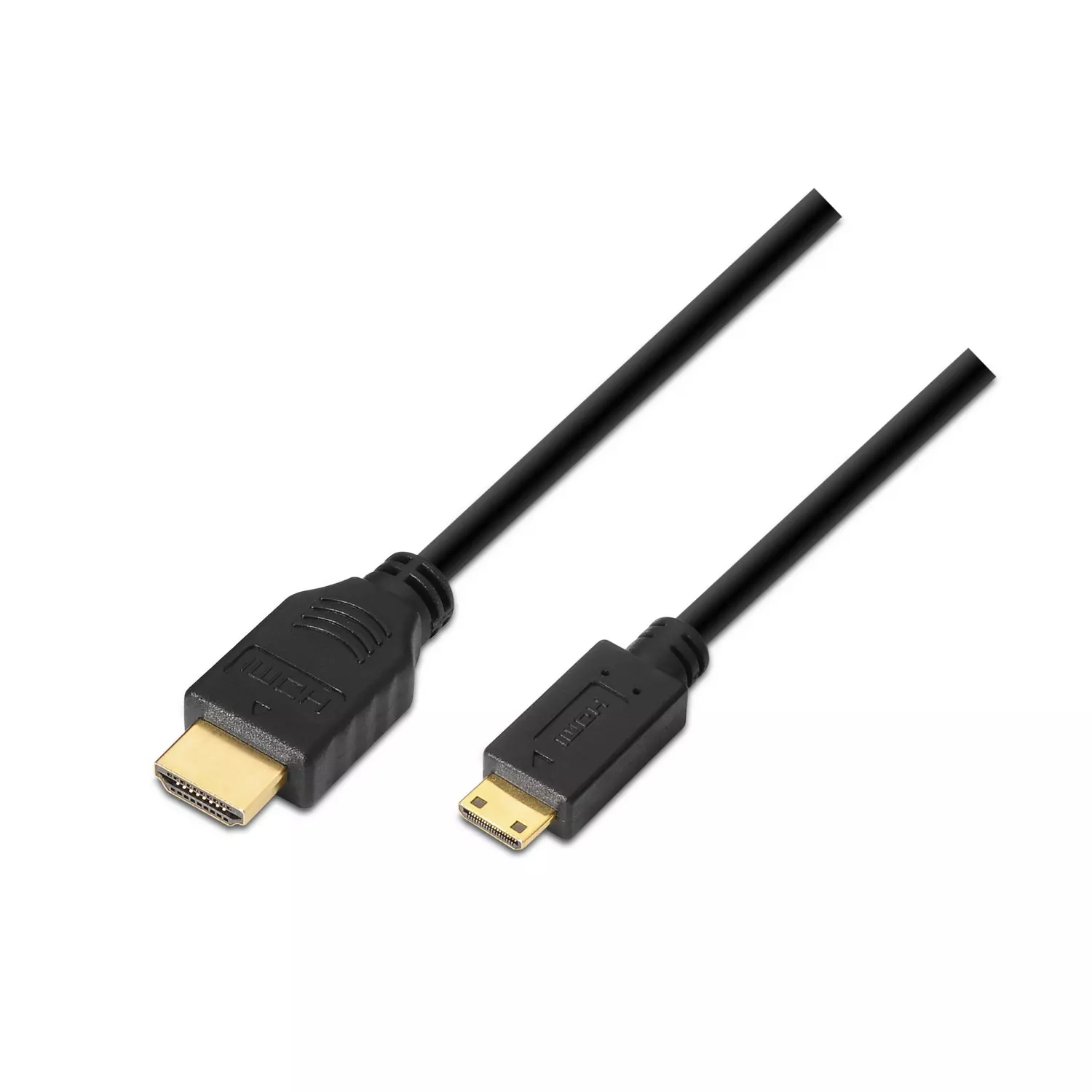 &divide; Aisens - cable hdmi a mini hdmi alta velocidad / hec, a/m-c/m, negro, 1.8m