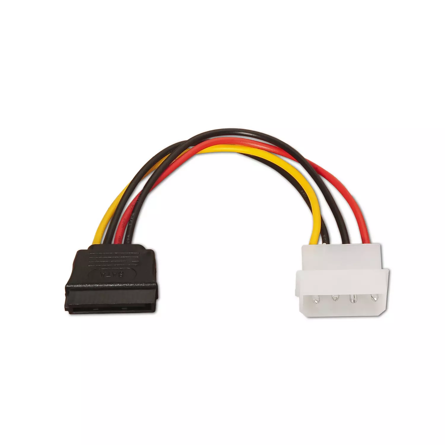 &divide; Aisens - cable sata alimentacion, molex 4pin/m-sata/h, 16cm