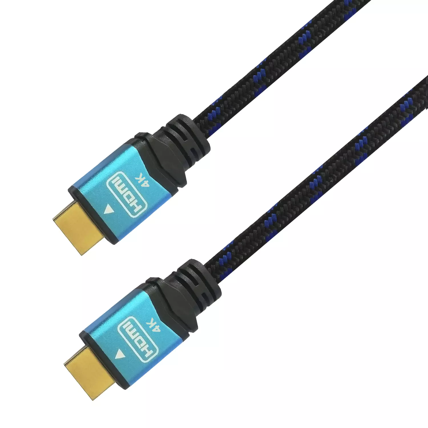 &divide; Aisens - cable hdmi v2.0 premium alta velocidad / hec 4k@60hz 18gbps, a/m-a/m, negro/azul, 2.0m