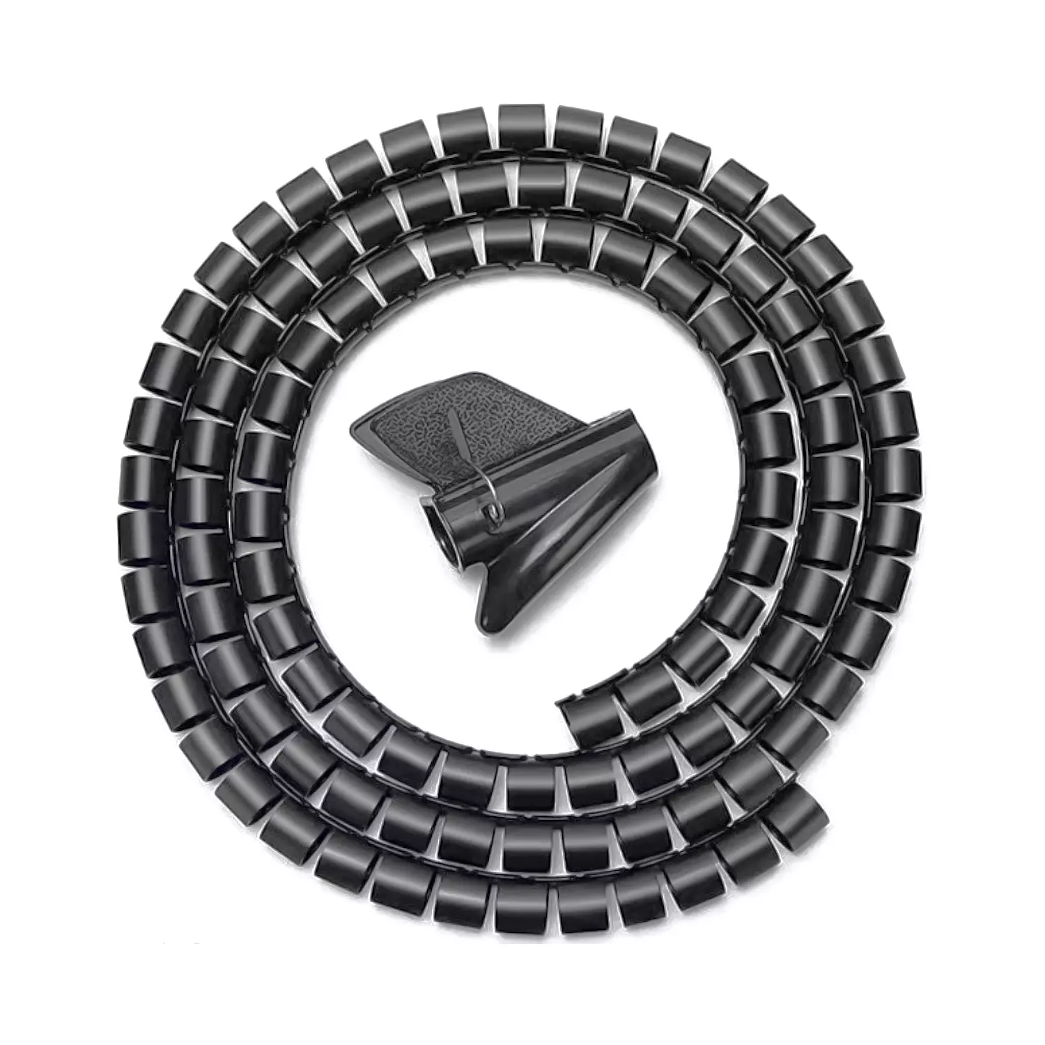 &divide; Aisens organizador de cable en espiral 25mm, negro, 1.0m