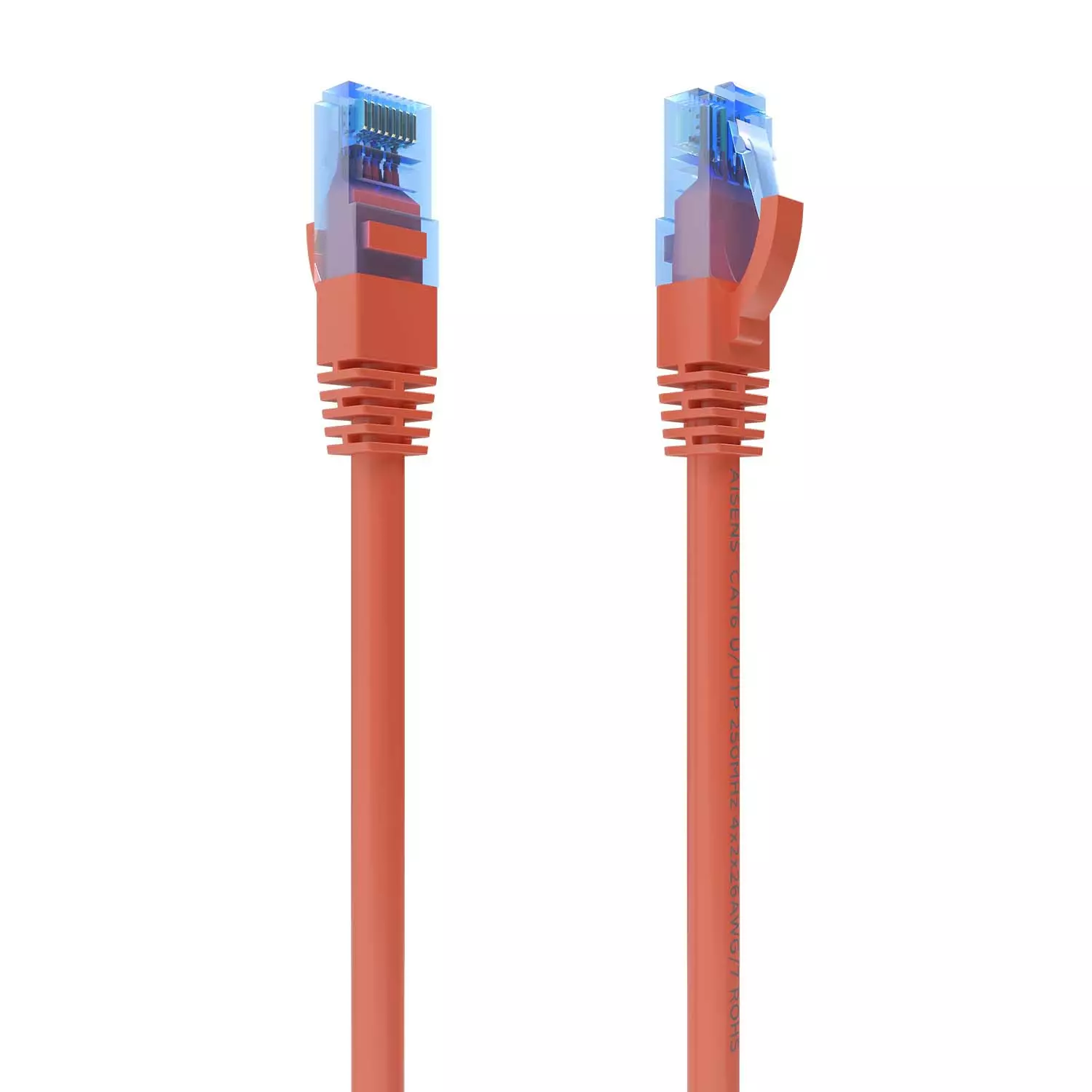&divide; Aisens - cable de red latiguillo rj45 cat.6 utp awg26 cca, rojo, 2.0m