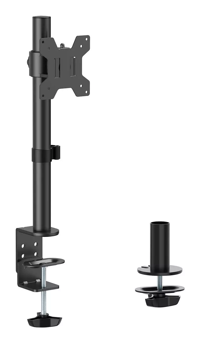 &divide; Aisens - soporte de mesa eco giratorio e inclinable para monitor/tv 10kg de 17-32, negro