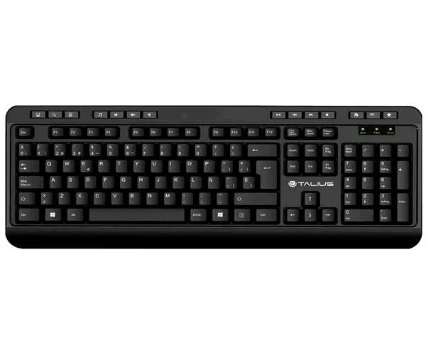 Teclado USB Talius Kb-503 Multimedia Negro / TAL-KB503