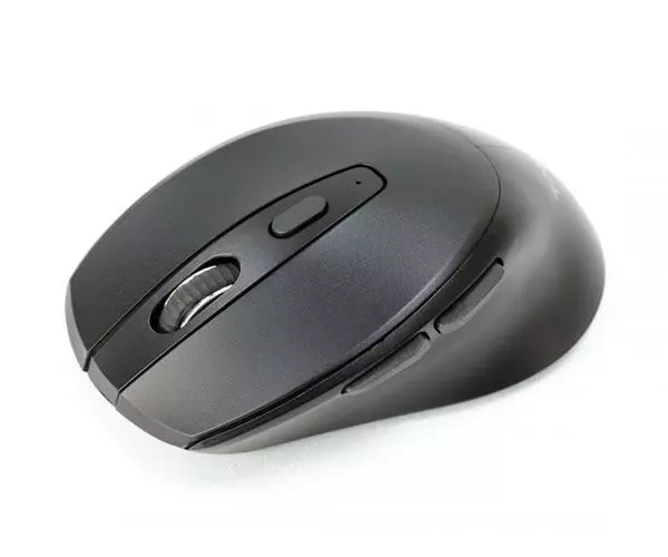 Raton inal&aacute;mbrico RF + Bluetooth Recargable Talius MO-701 / 2400 Dpi / Bateria 500Mah / Negro
