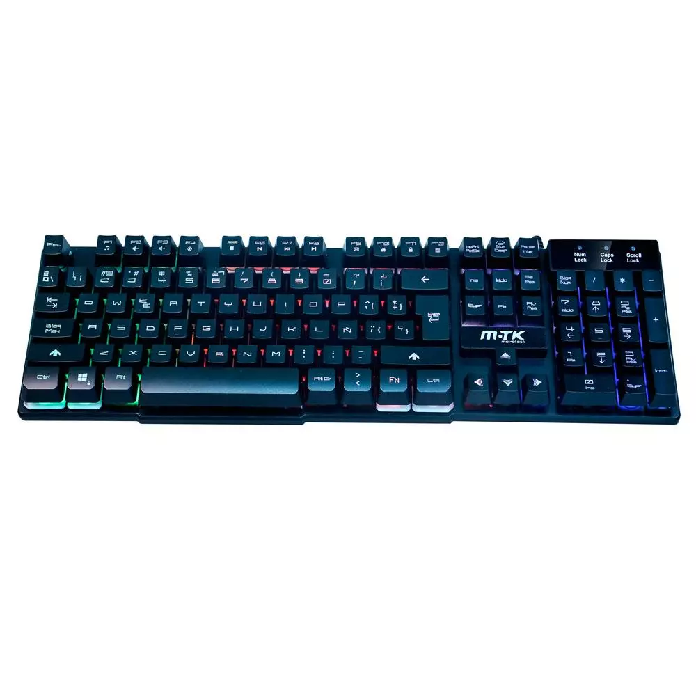 Combo Teclado + Raton USB Gaming Retroiluminado / Efecto Mecanico  / K3423 / MTK
