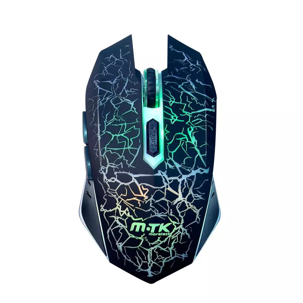 Combo Teclado + Raton USB Gaming Retroiluminado / Efecto Mecanico  / K3423 / MTK