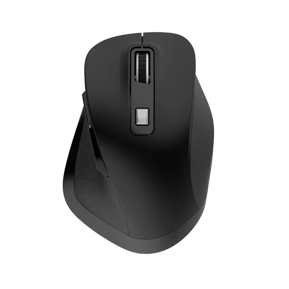 Raton inal&aacute;mbrico recargable Ergonomico Luxury TG7289 / RF 2.4Ghz / Bluetooth 5.2 / 2400 dpi / 500mah / Negro / MTK
