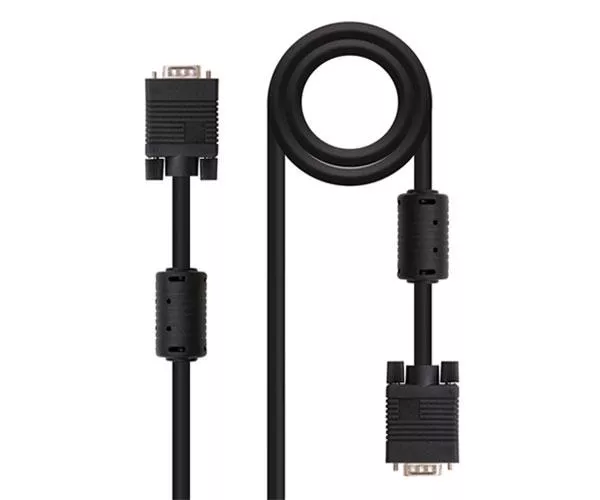 Cable VGA M/M Ferrita / 1.8m / Nanocable / 10.15.0102