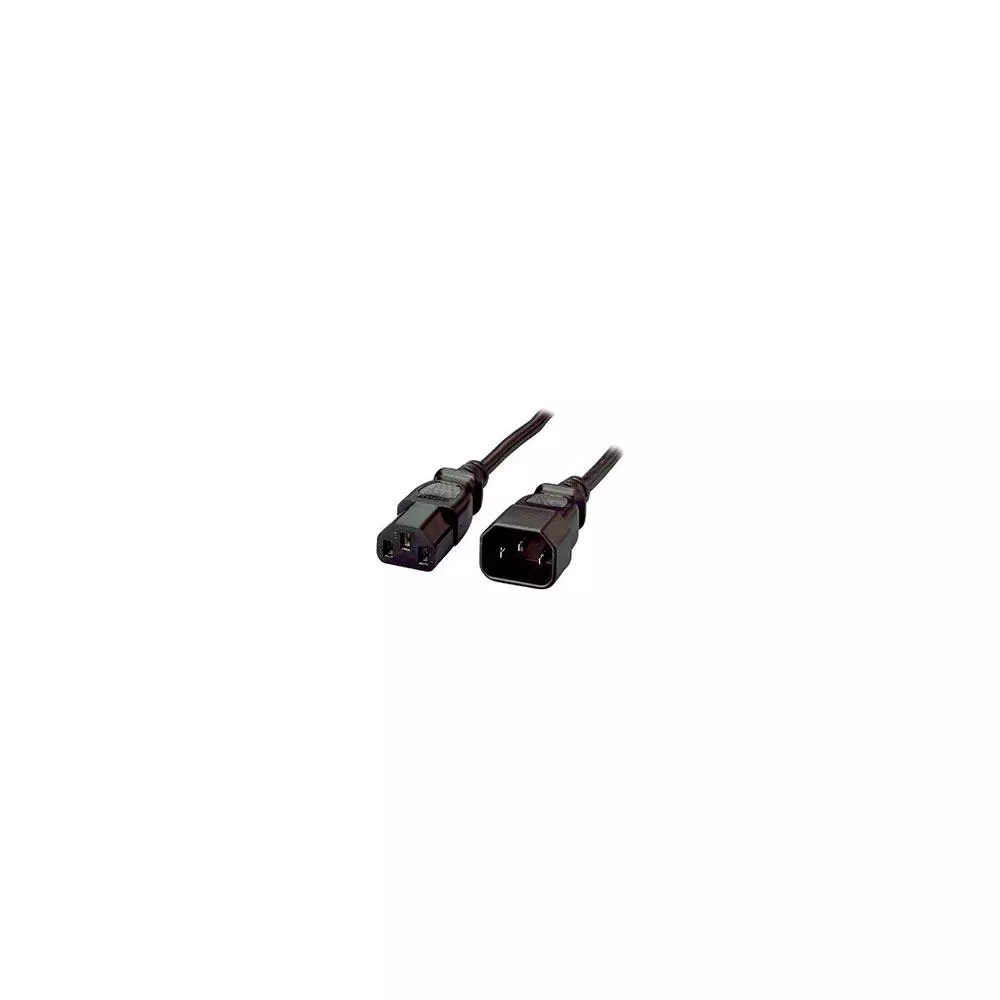 Cable prolongador alimentacion Cpu M/H / 1.8m / Equip / Negro / 112100