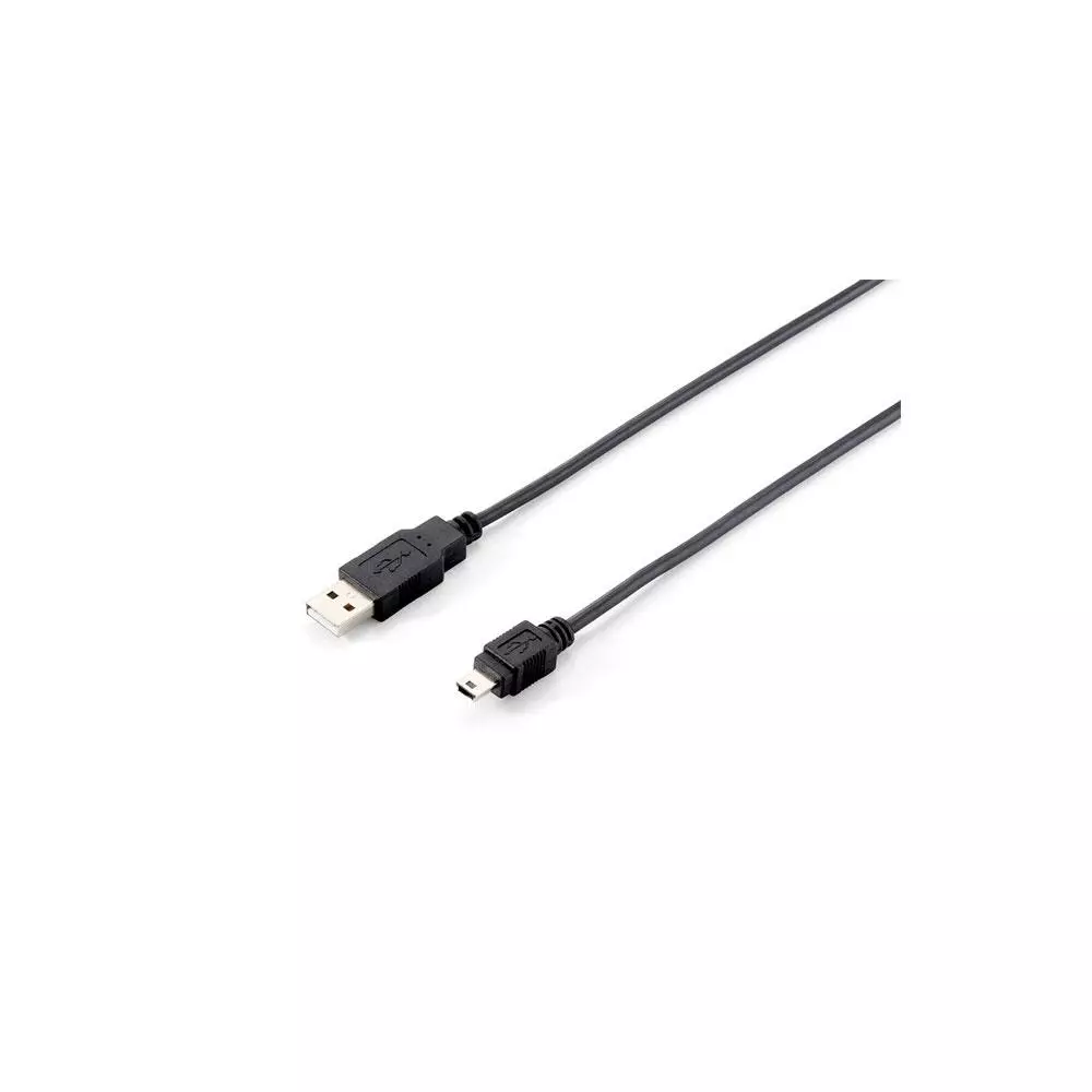 Cable USB 2.0 a Mini USB / 5 pines / 1.8m / Equip 128521