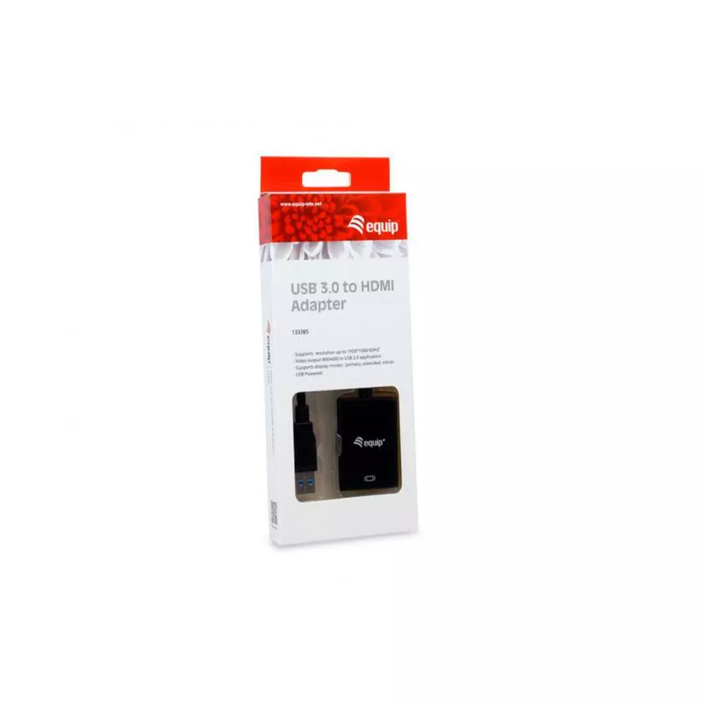 Adaptador Video Usb 3.0 a Hdmi Negro / Equip 133385