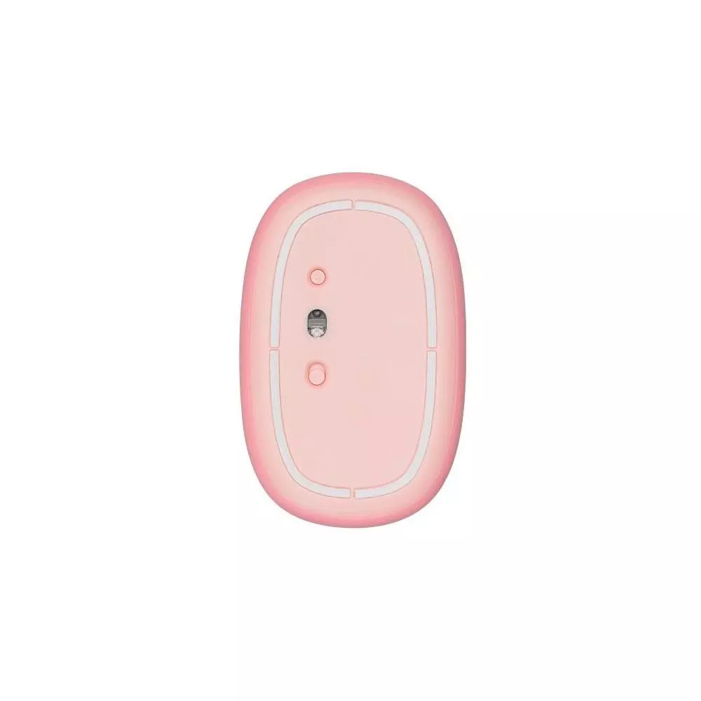 Raton Inalambrico Rapoo M660 Rosa / Dual BT 5.0 + RF 2.4Ghz / 1.300 Dpi / 3 Botones / USB 3.0 / Multimodo / 14380