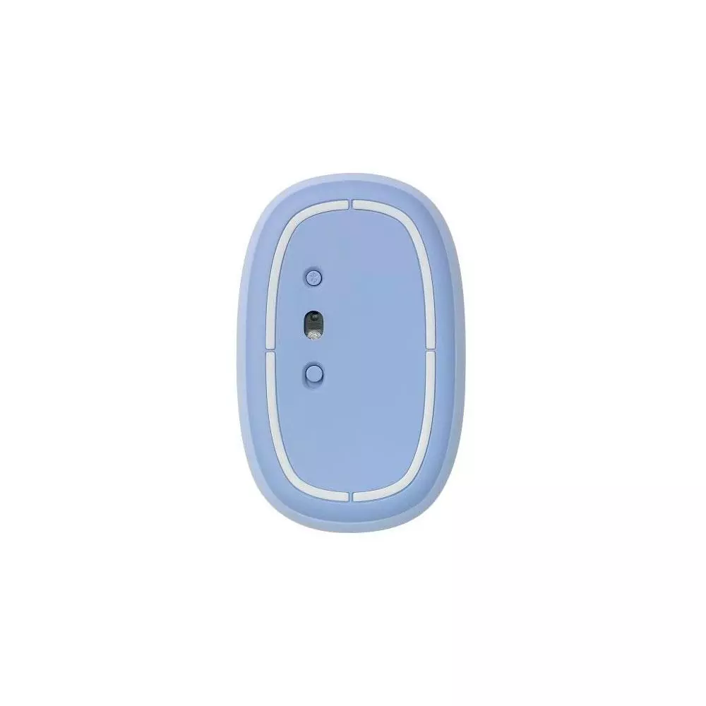 Raton Inalambrico Rapoo M660 Purpura / Dual BT 5.0 + RF 2.4Ghz / 1.300 Dpi / 3 Botones / USB 3.0 / Multimodo / 14385