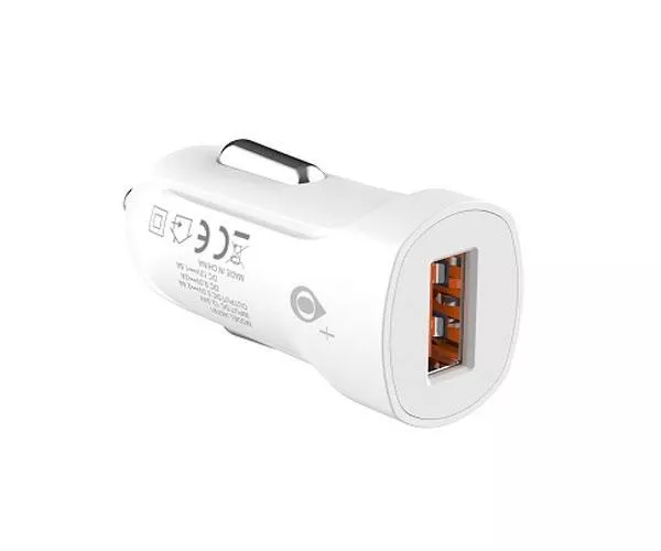 Cargador de coche-mechero Usb / 12w / Blanco / A5791 / One+