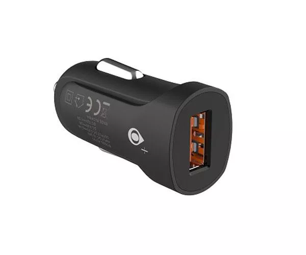 Cargador de coche-mechero Usb / 12w / Negro / A5791 / One+