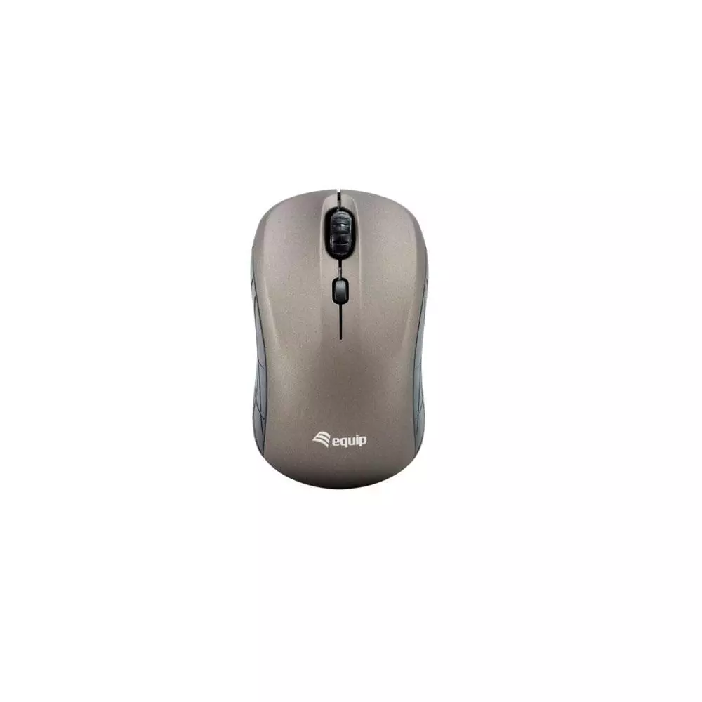 &divide; Mouse equip wireless mini life optico 4 botones scroll gris 1600dpi