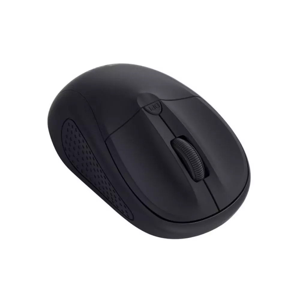 Rat&oacute;n Inal&aacute;mbrico Trust Primo / 1600 Dpi / 4 Botones / Negro /24794