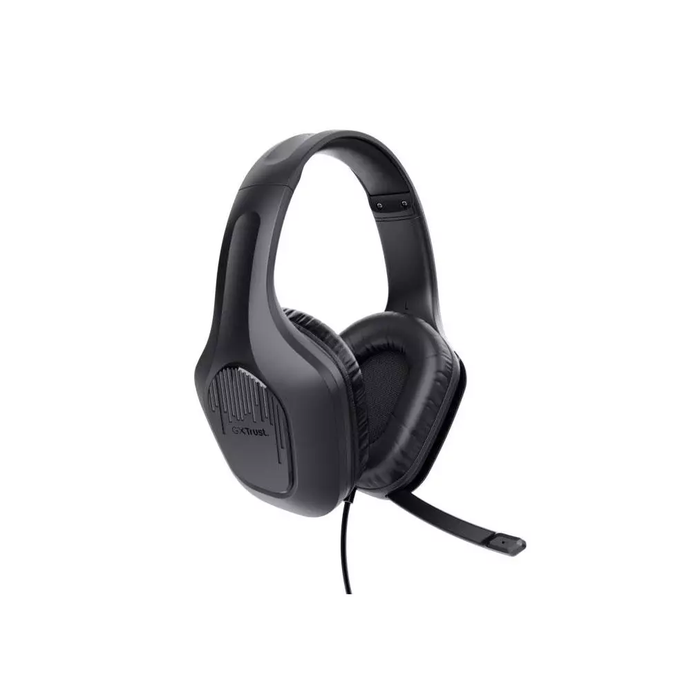 Combo Trust Gaming Gxt 790 Tridox Raton Rgb + Alfombrilla + Auriculares /  6400 Dpi / Negro / 25117