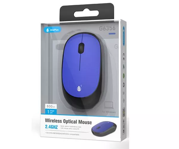 Raton optico inal&aacute;mbrico Sarco G6356 Azul One+
