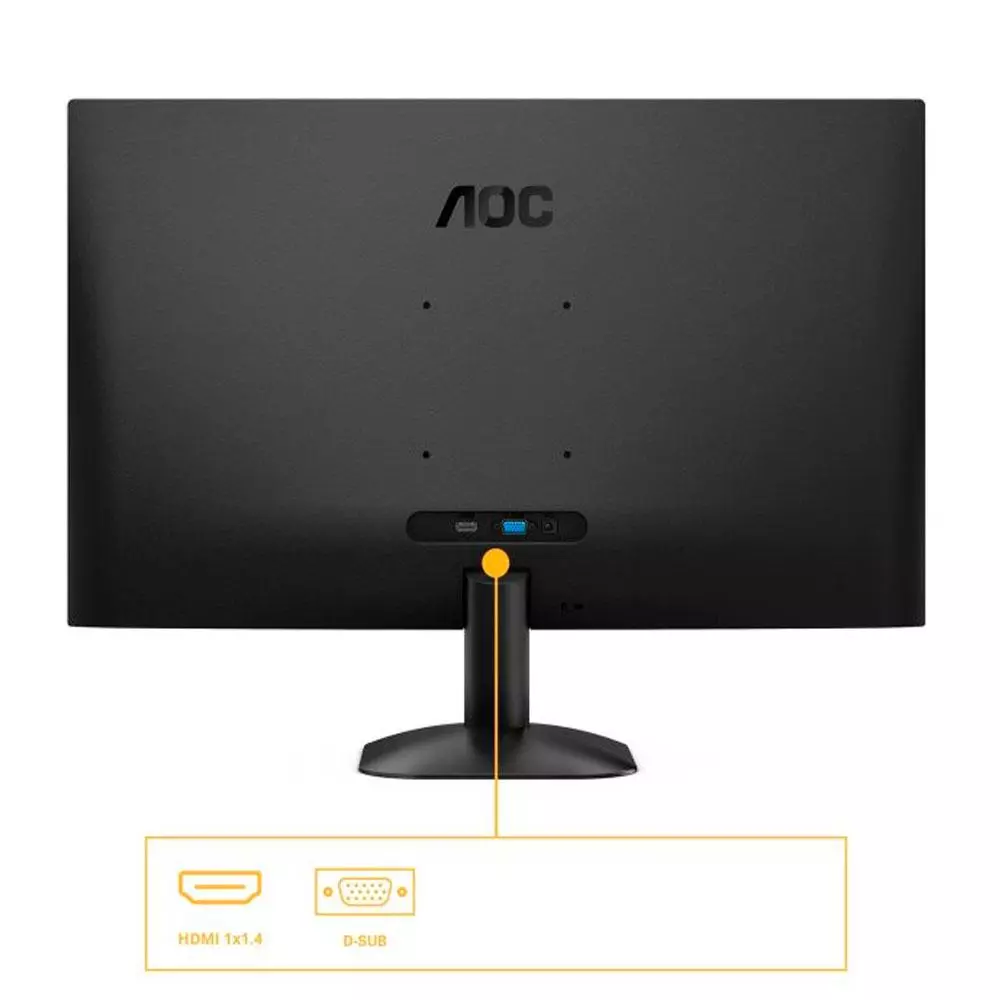 Monitor AOC 27B31H / 27" FHD / 120 HZ / 1ms / Hdmi-Vga / Vesa 100x100 / Negro / 27B31H