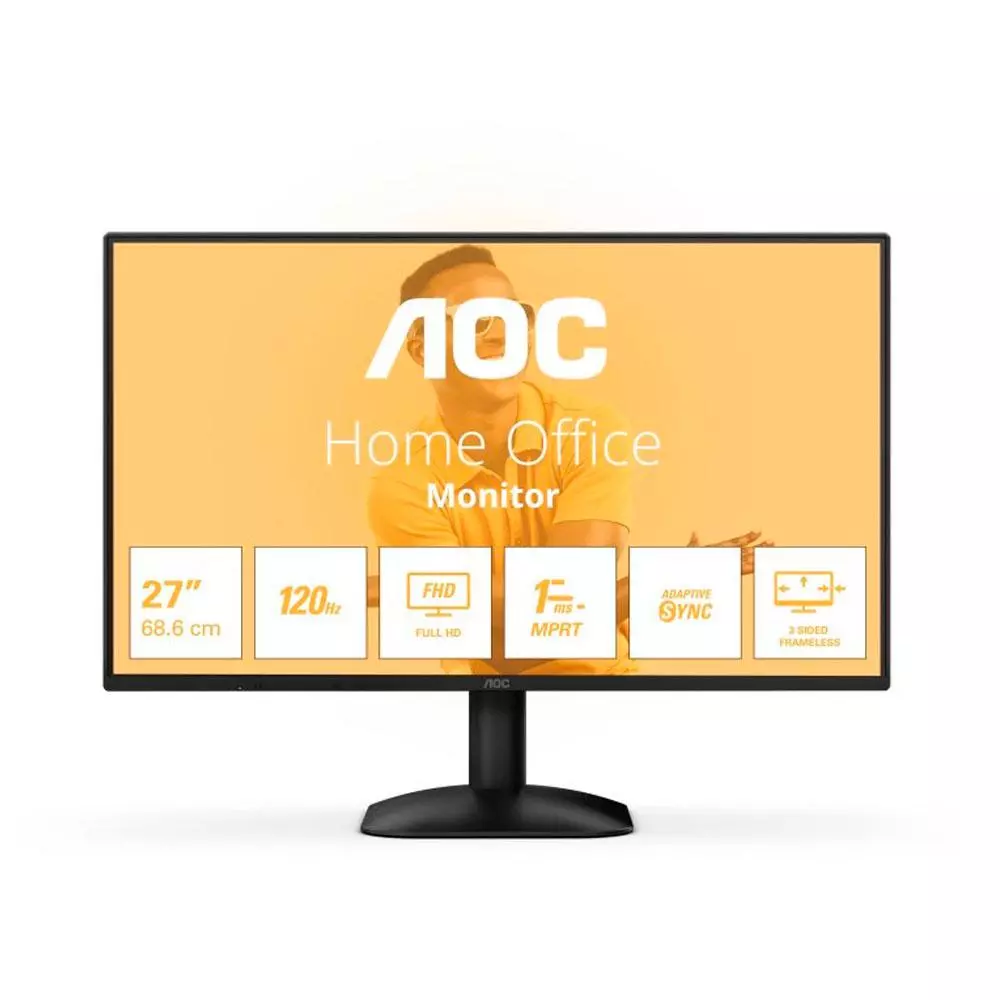 Monitor AOC 27B31H / 27" FHD / 120 HZ / 1ms / Hdmi-Vga / Vesa 100x100 / Negro / 27B31H