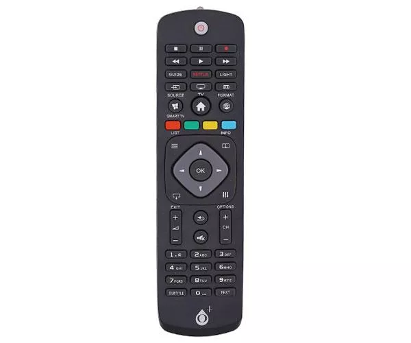 Mando a distancia TV Universal Philips R5633 / Modelo 1 / Negro / One+