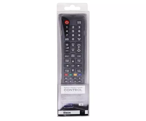 Mando a distancia TV Universal Samsung R5634 / Modelo 1 / Negro / One+