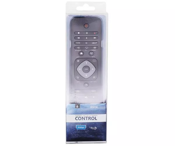 Mando a distancia TV Universal Philips R5638 / Modelo 2 / Negro / One+